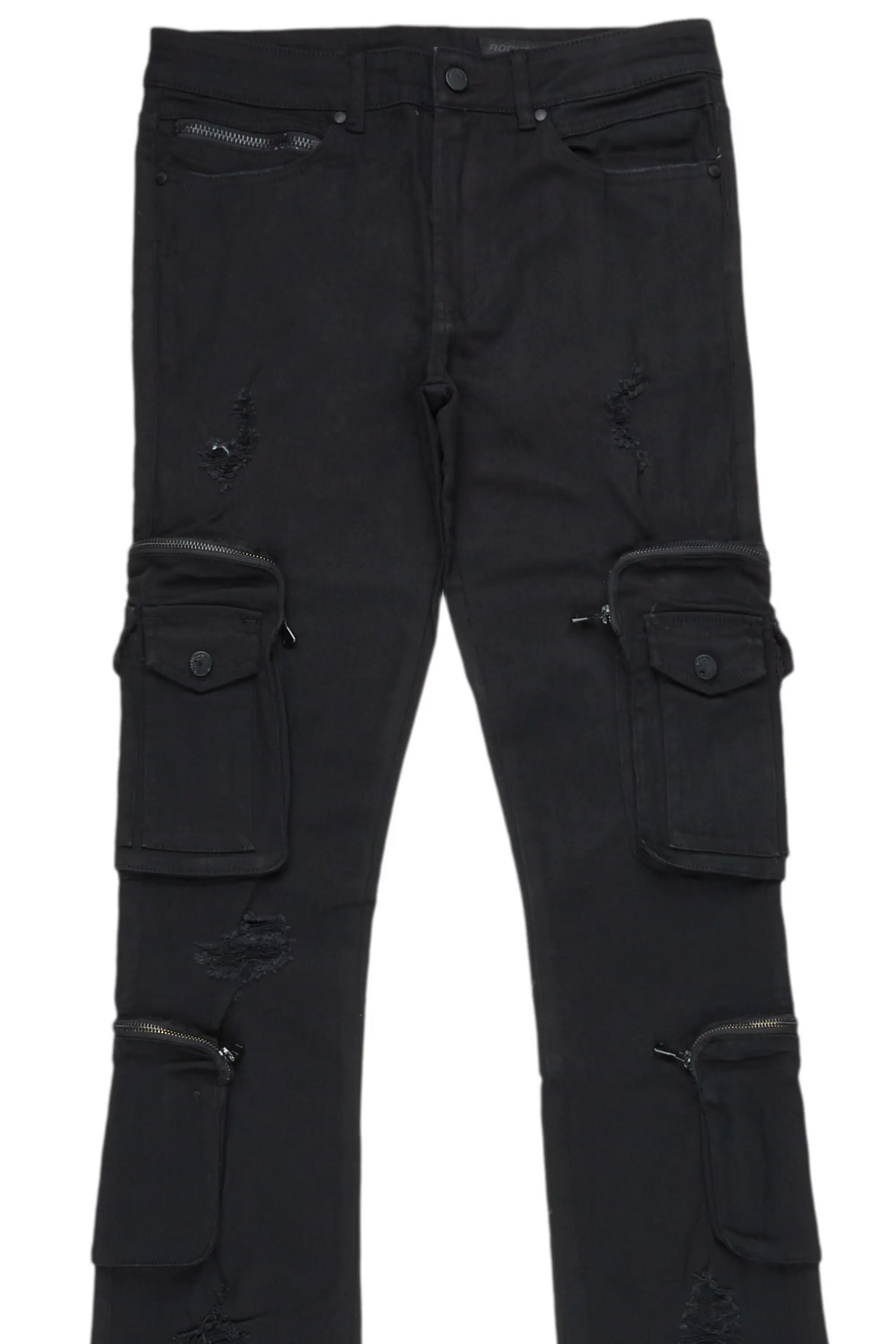 Shane Black Super Stacked Flare Jean