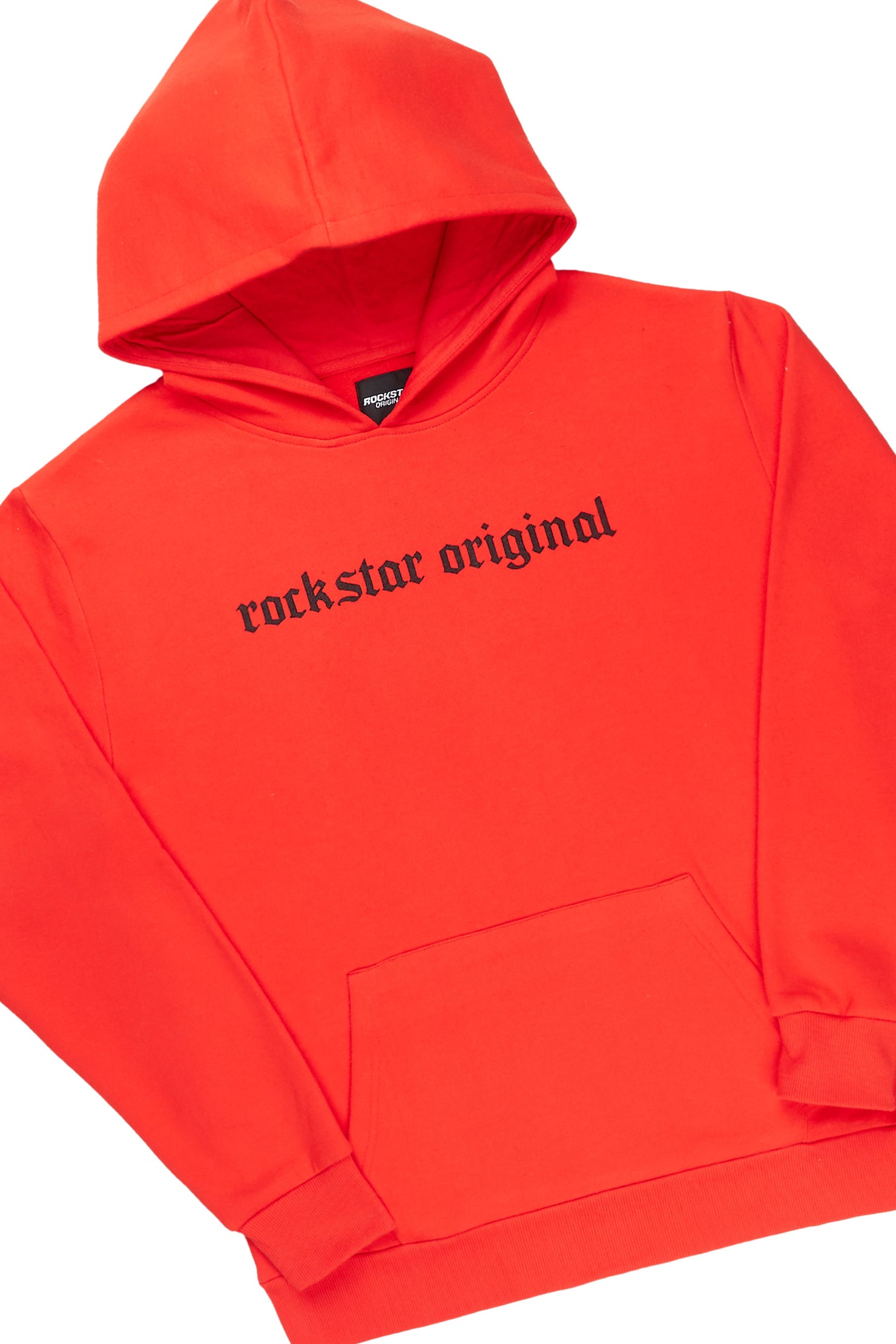 Shinswa Red Oversized Hoodie/Flare Trackset