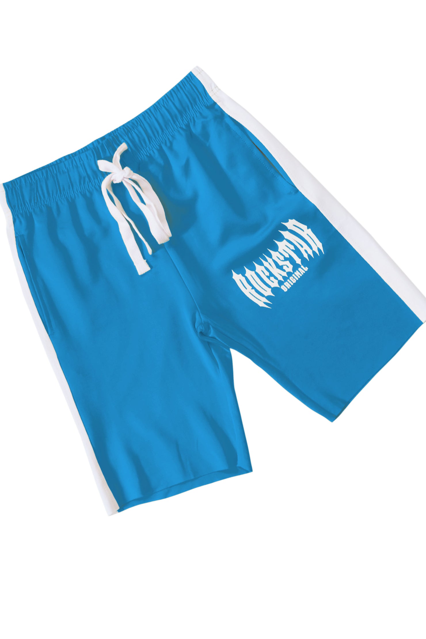 Skeller White/Blue T-Shirt Short Set