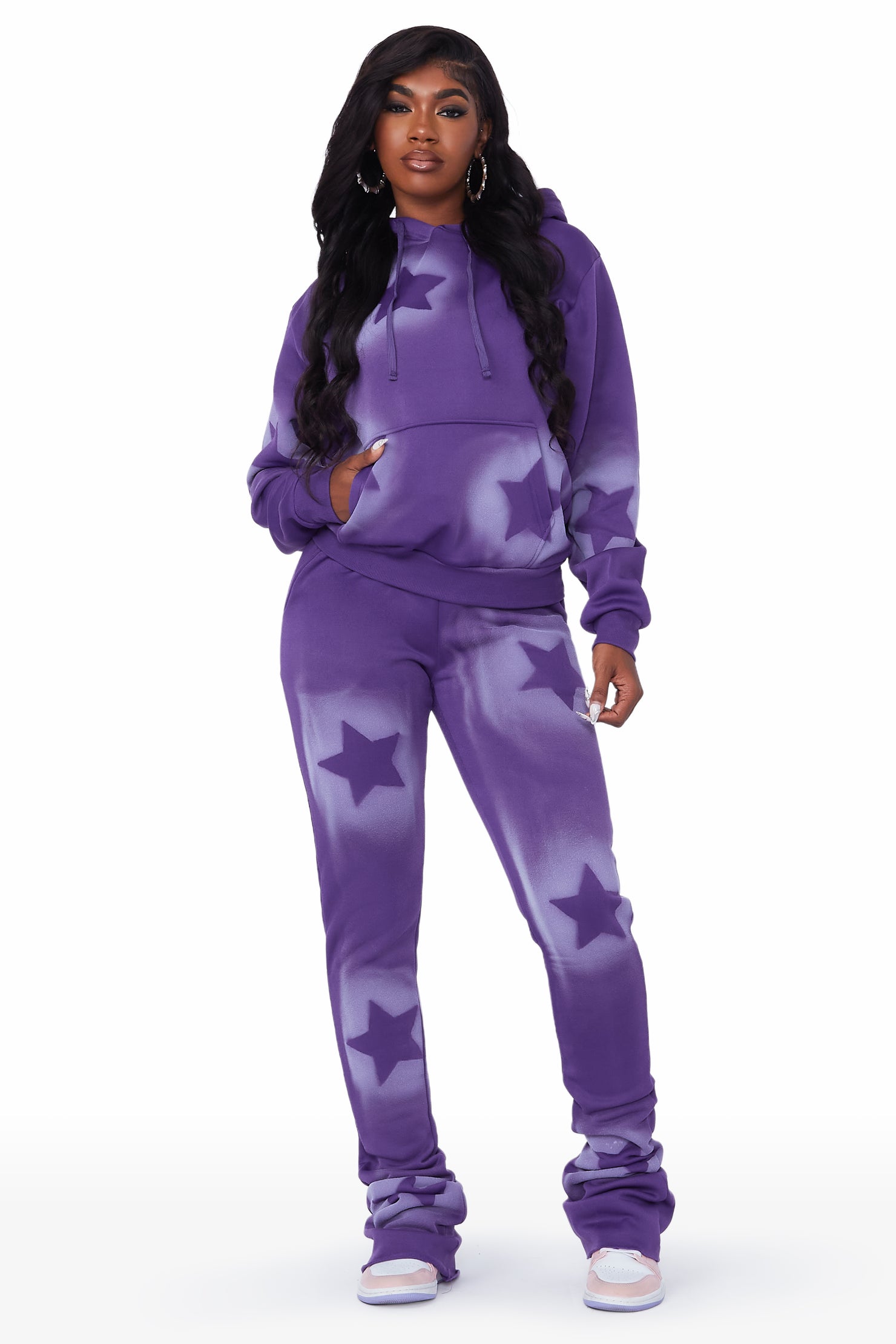 Sophie Purple Super Stacked Trackset