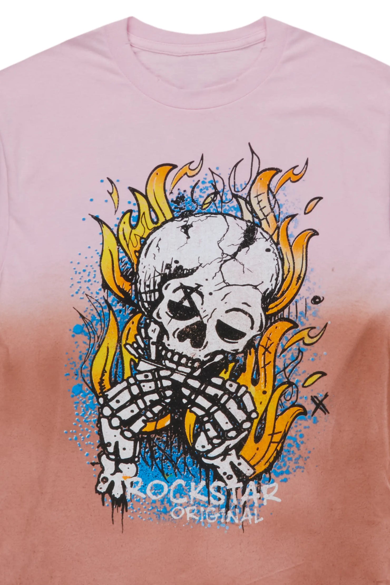 Sorro Light Pink/Brown Graphic T-Shirt
