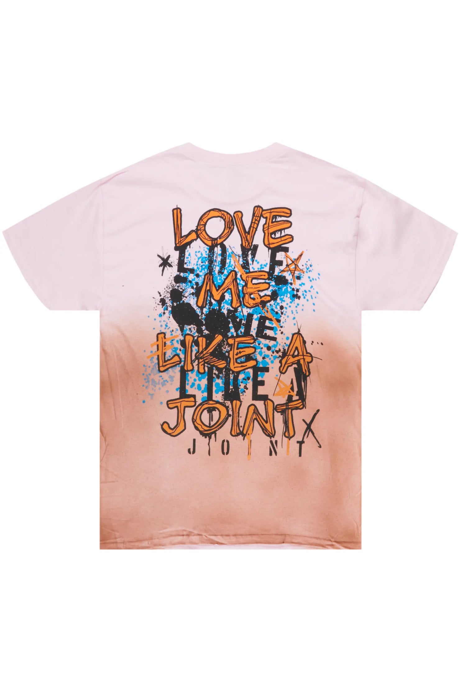 Sorro Light Pink/Brown Graphic T-Shirt