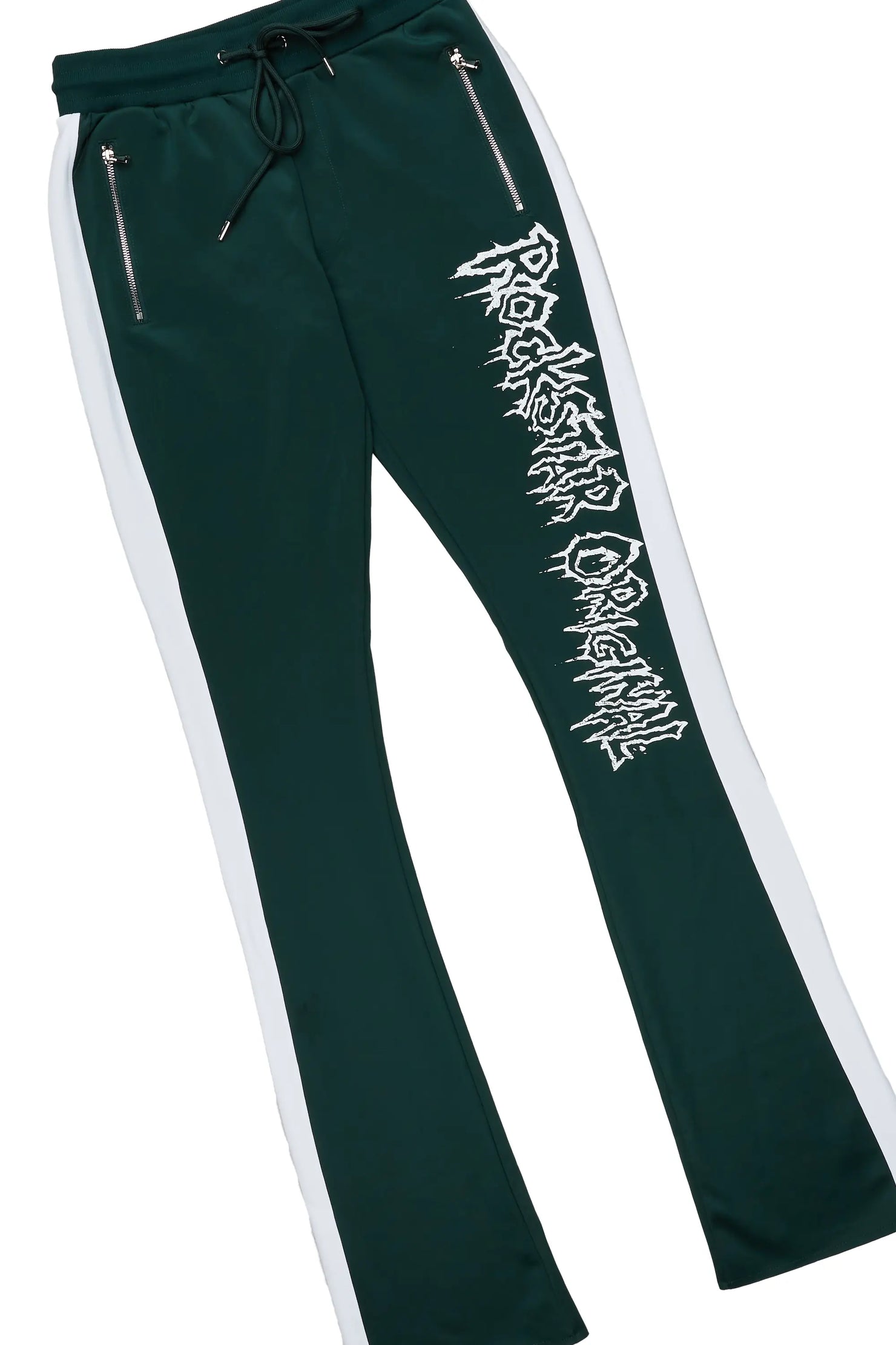 Spacebaby Green Tricot Stacked Track Set