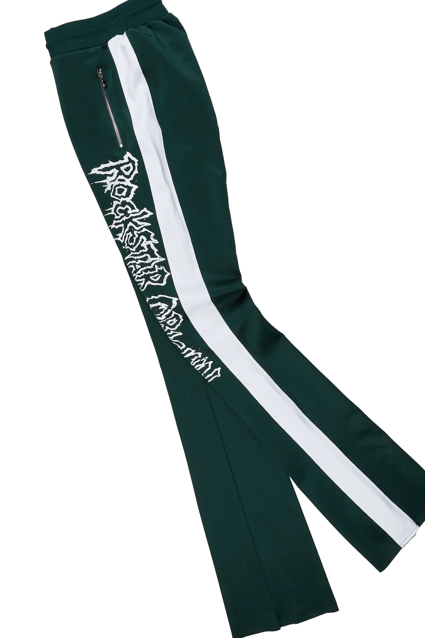 Spacebaby Green Tricot Stacked Track Set