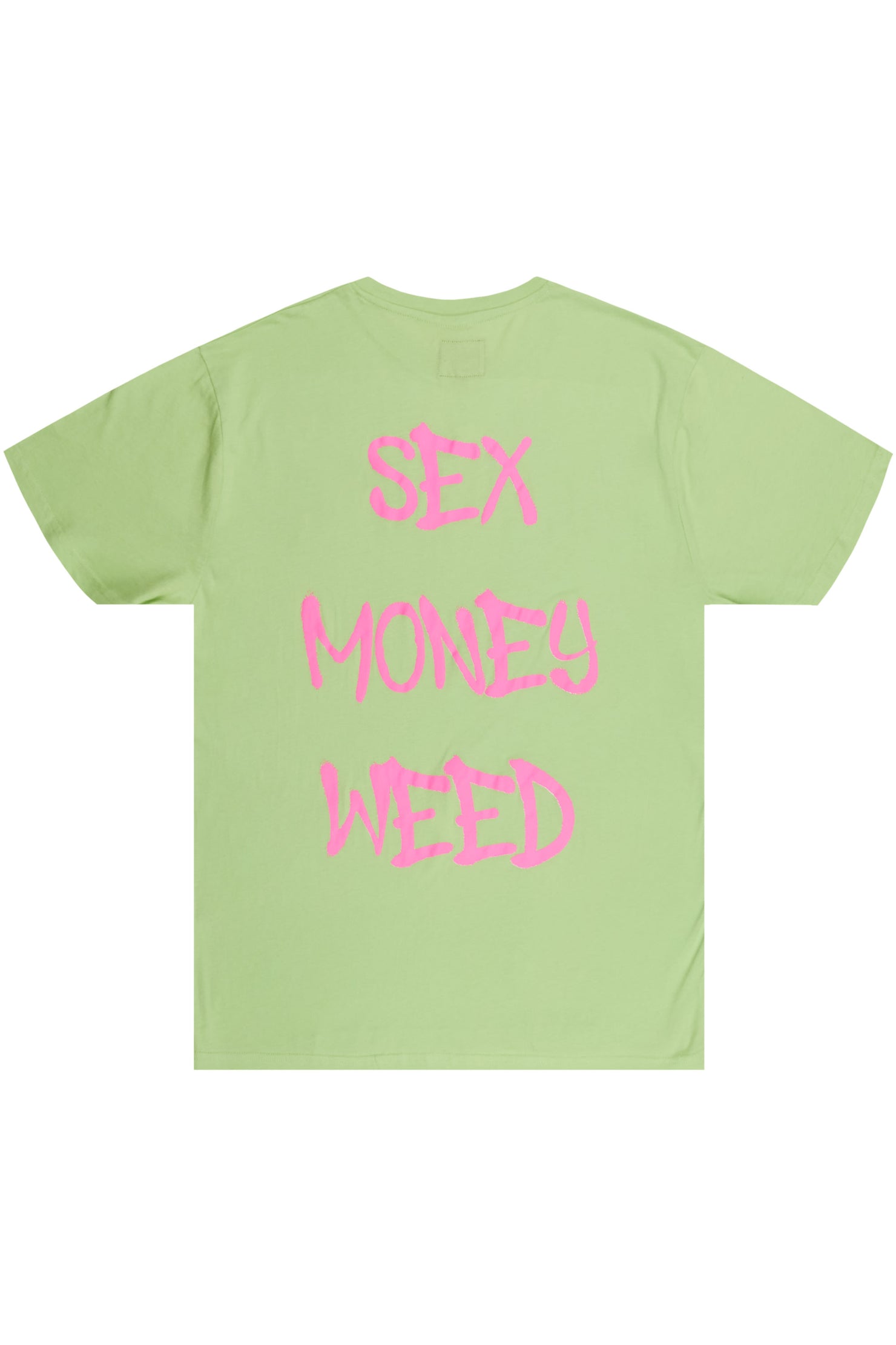 Tavi Lime/Orchid Printed T-Shirt