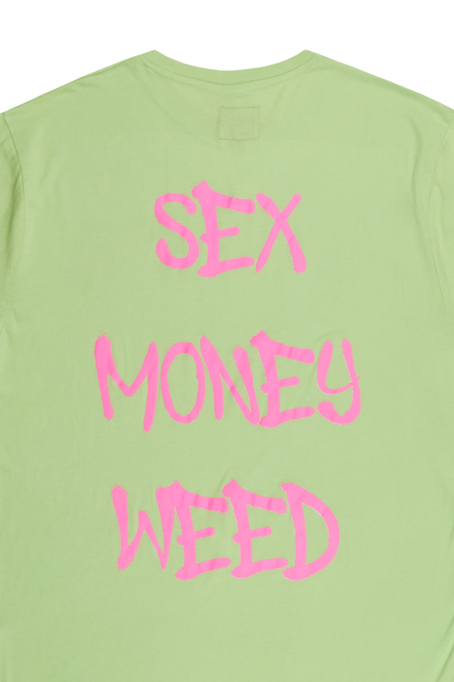 Tavi Lime/Orchid Printed T-Shirt