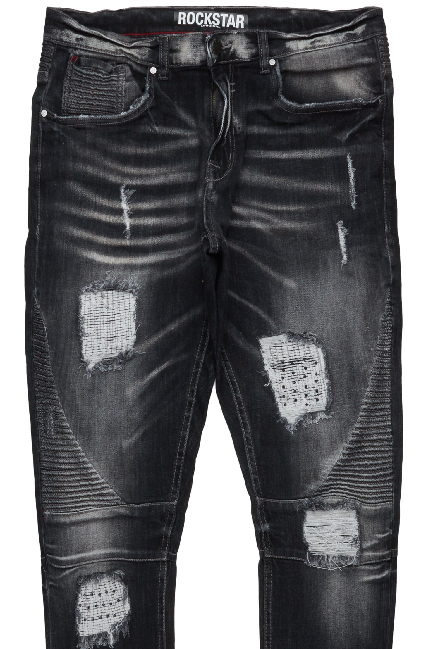 Theodore Grey Biker Slim Fit Jean