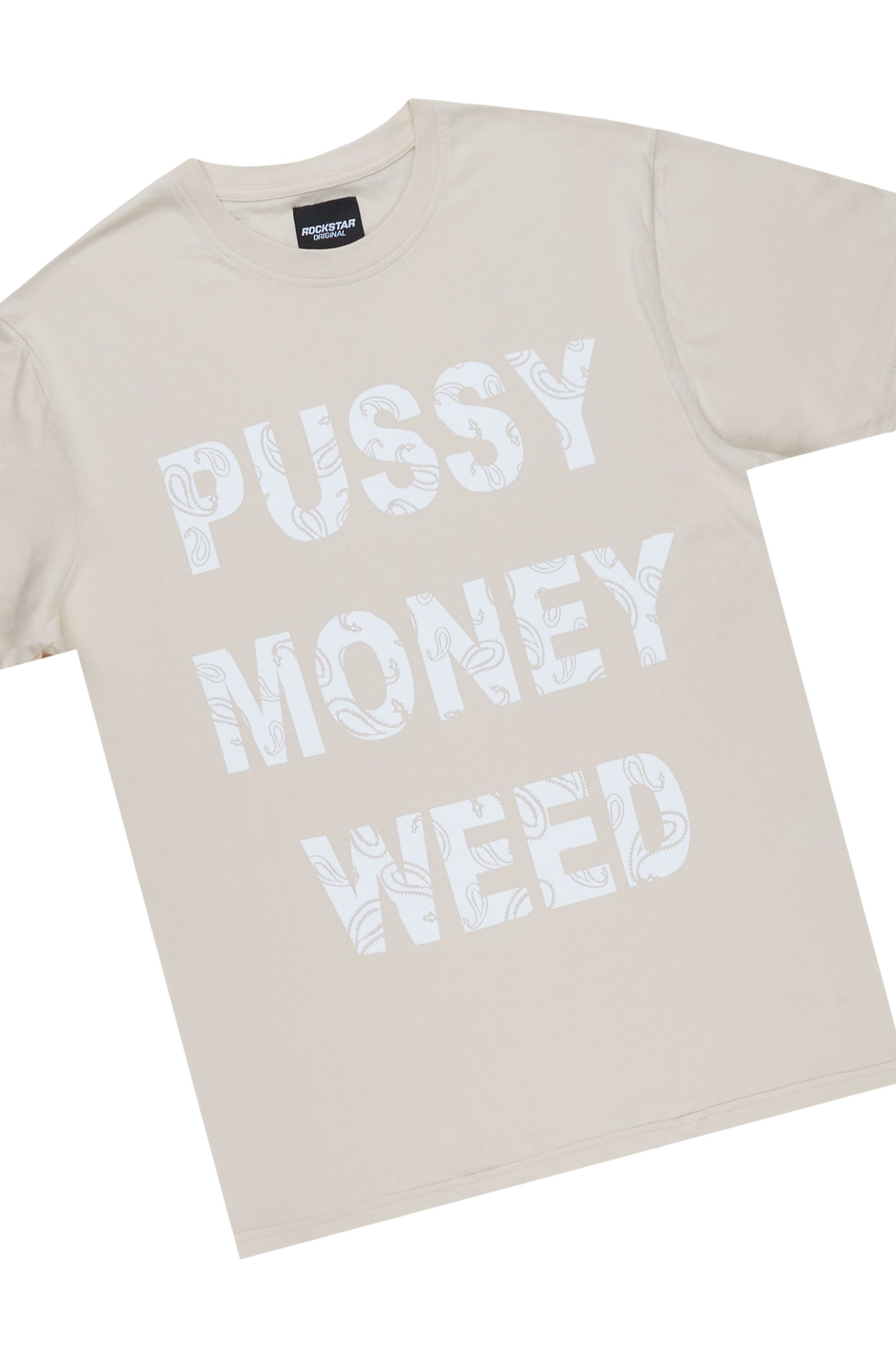 Travex Beige T-Shirt Short Set