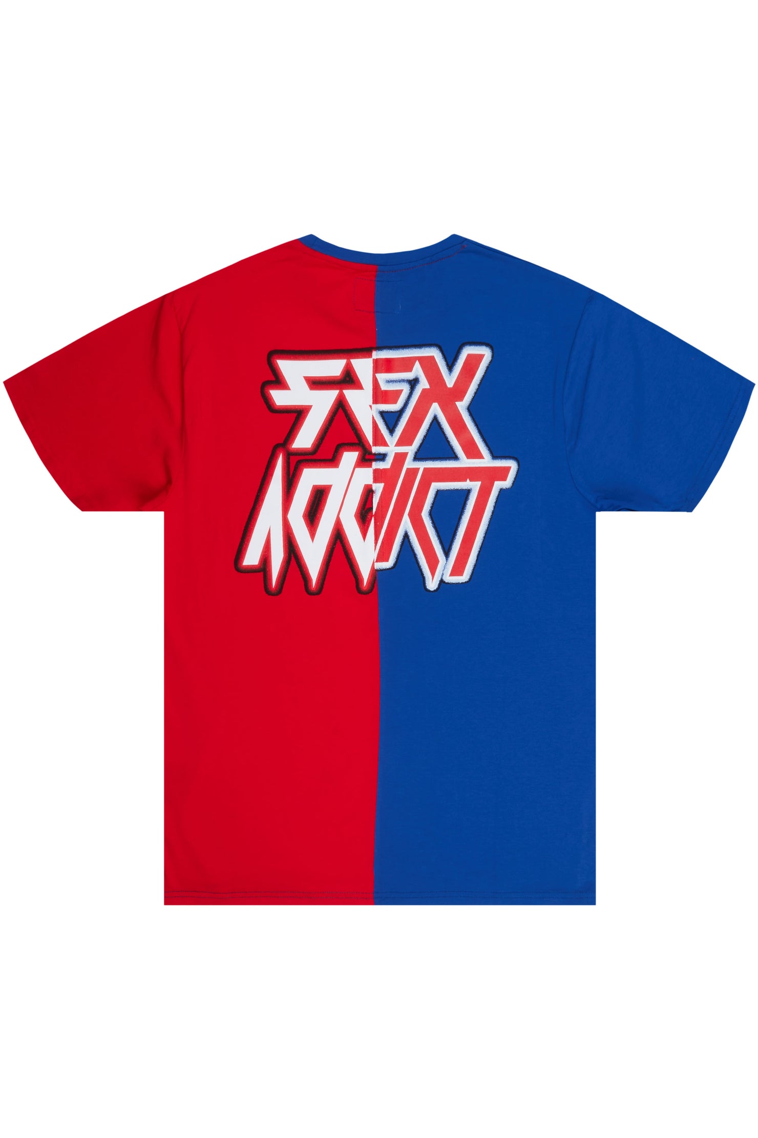 Troy Blue/Red Graphic T-Shirt