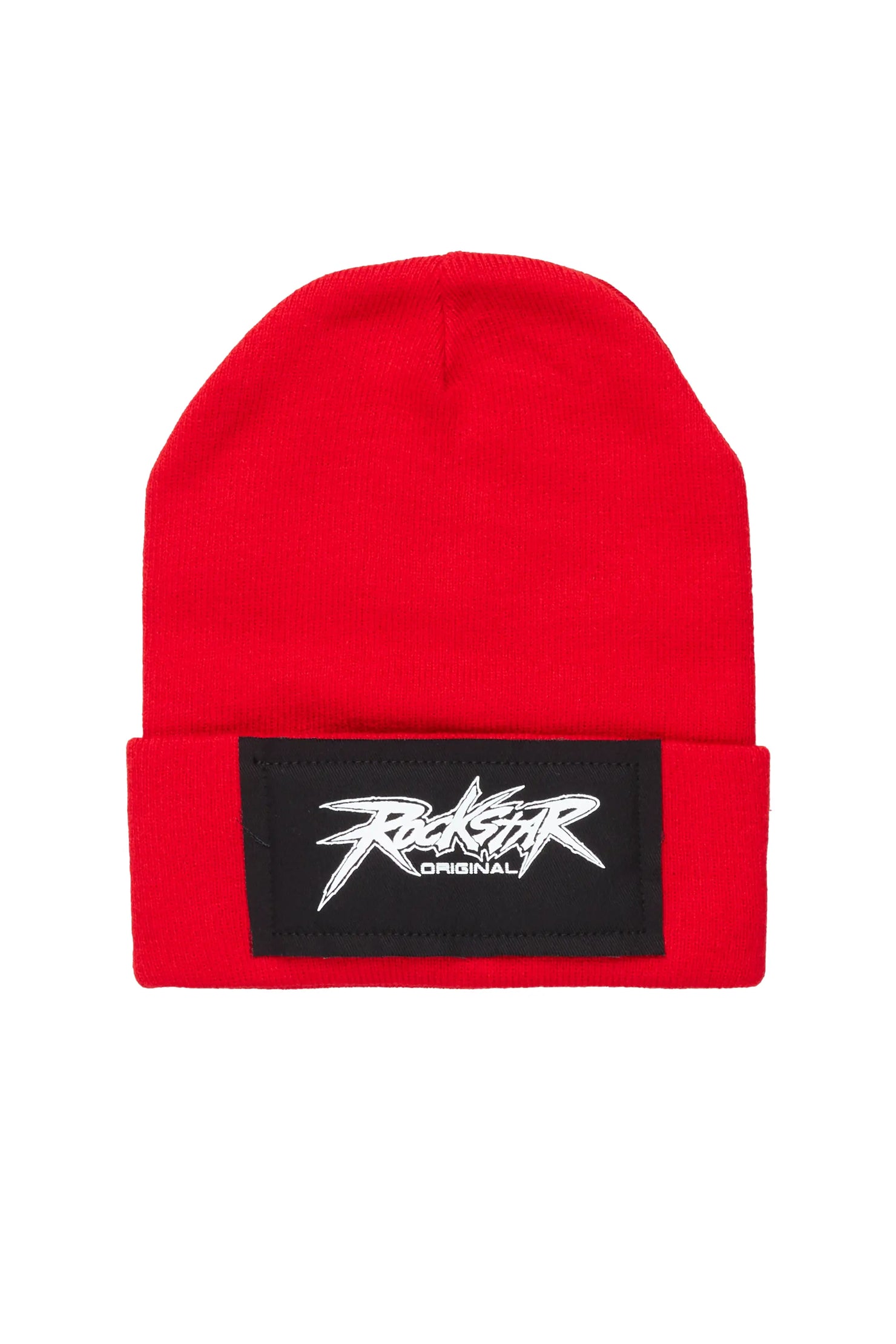 Tygo Red Graphic Beanie