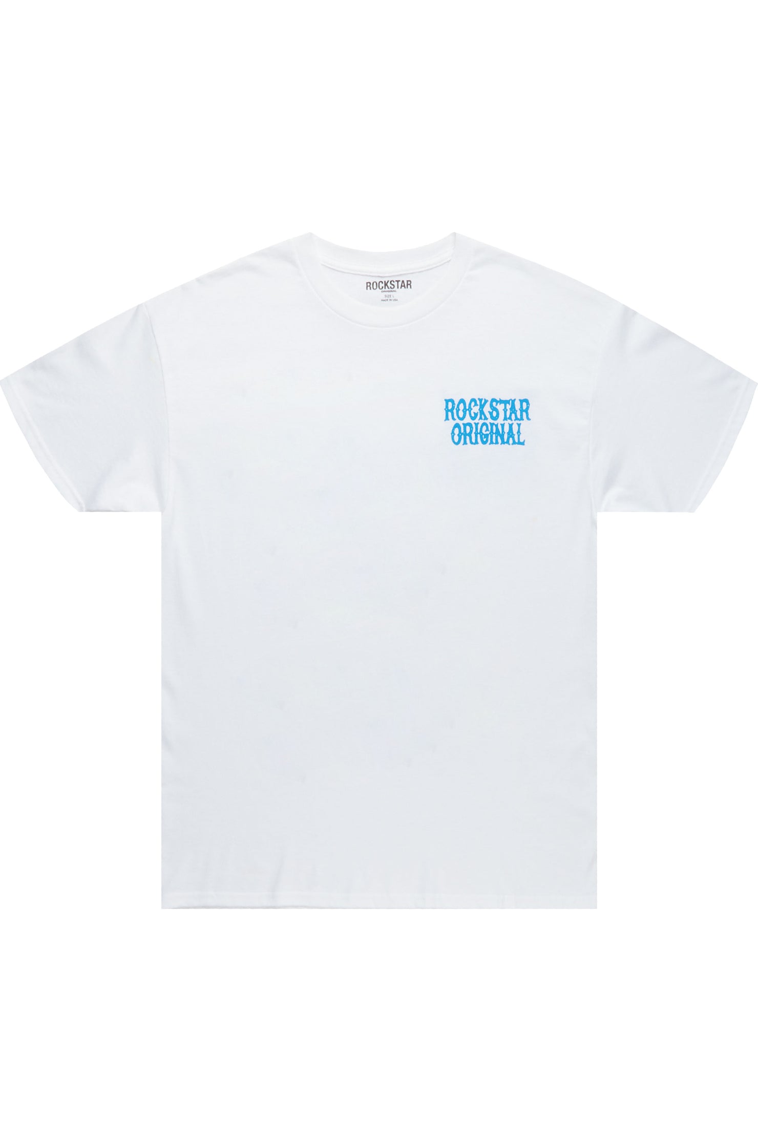 Vester White/ Blue Graphic T-Shirt