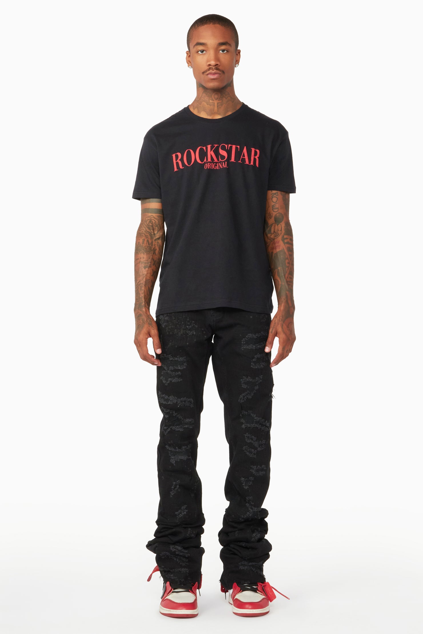 Trevi & Octavio Black/Red Super Stacked Bundle Set