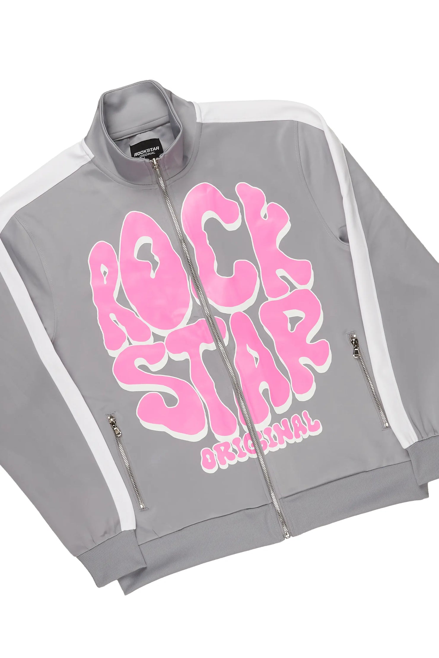 Warblen Grey/Pink Tricot Super Stacked Track Set