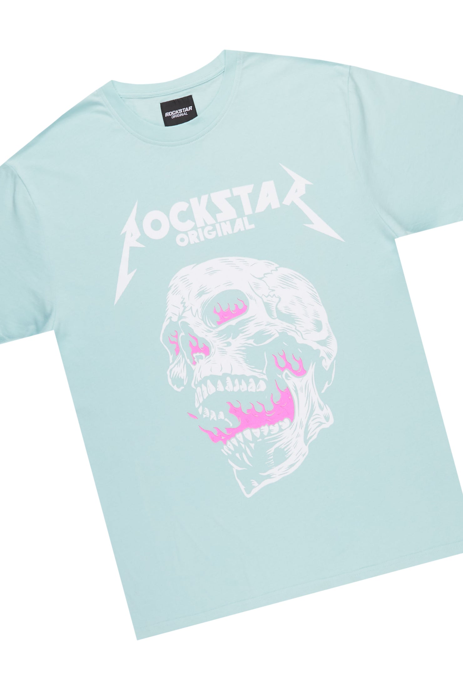 Wayan Aqua T-Shirt Short Set