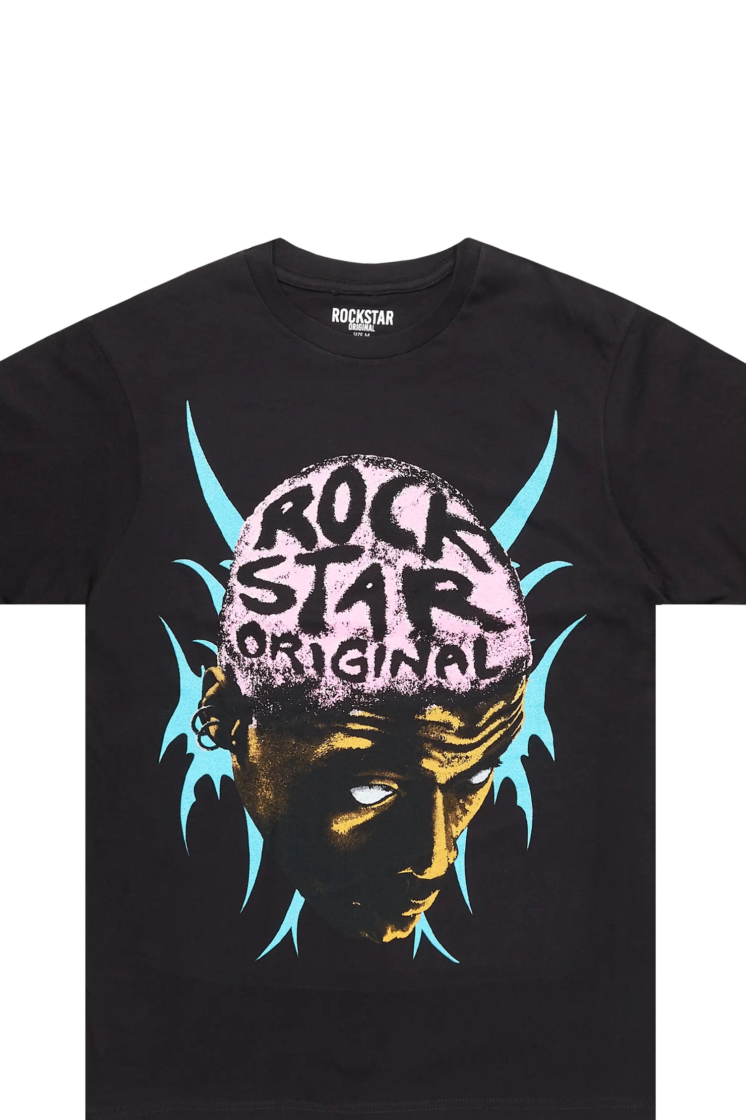 Weave Black Graphic T-Shirt