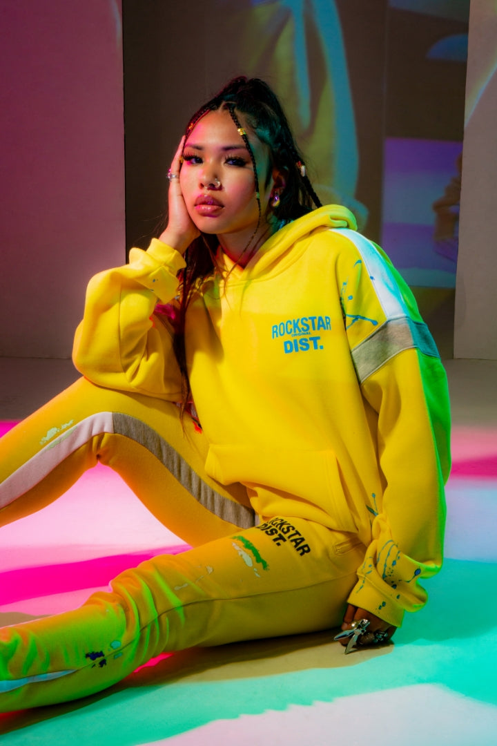 Kyteona Yellow Inset Stacked Trackset