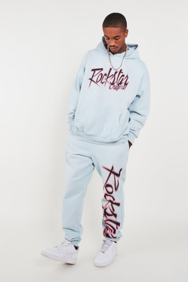 Kalibre Sky Blue Hoodie Trackset