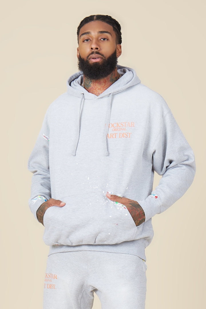 Rockstar Art Dist. Grey/Orange Super Stacked Track Set