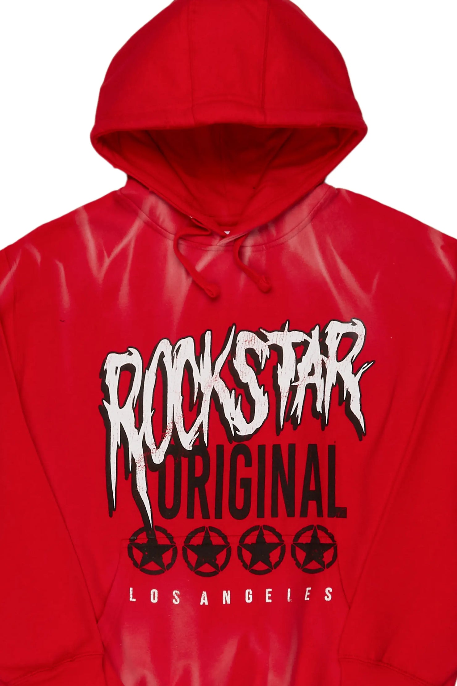 Wizzurd Red Graphic Hoodie