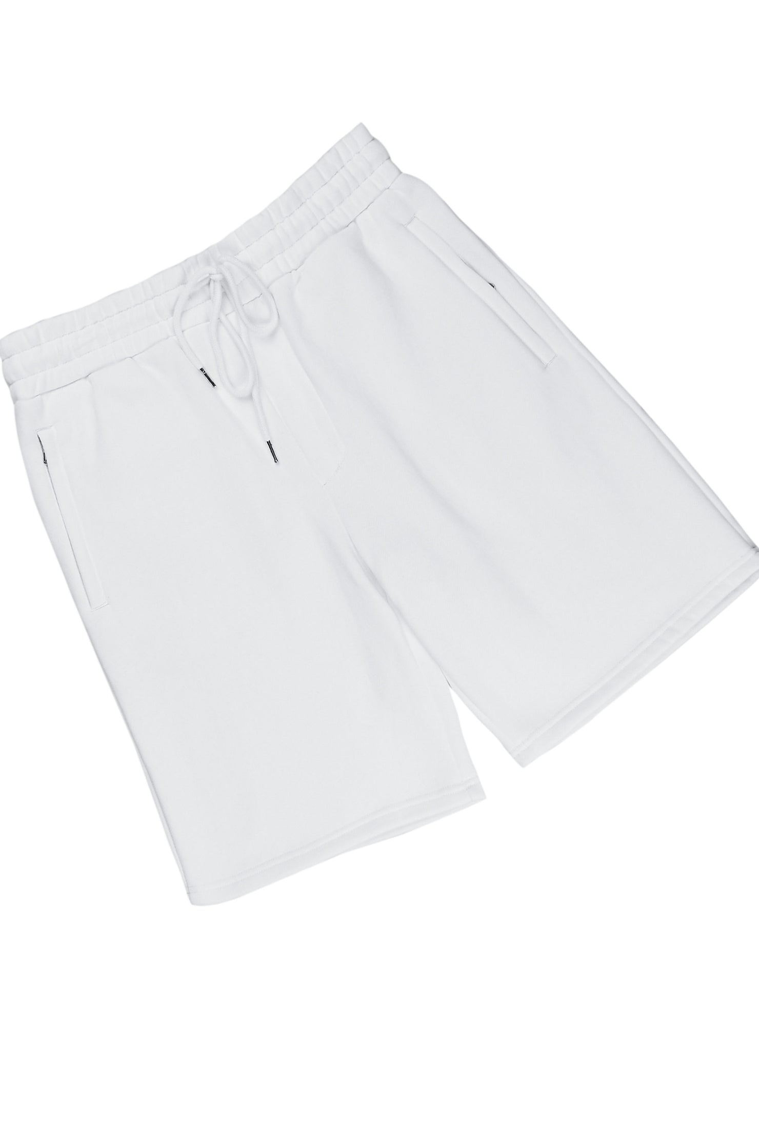 Woodson White Graphic T-Shirt Short Set