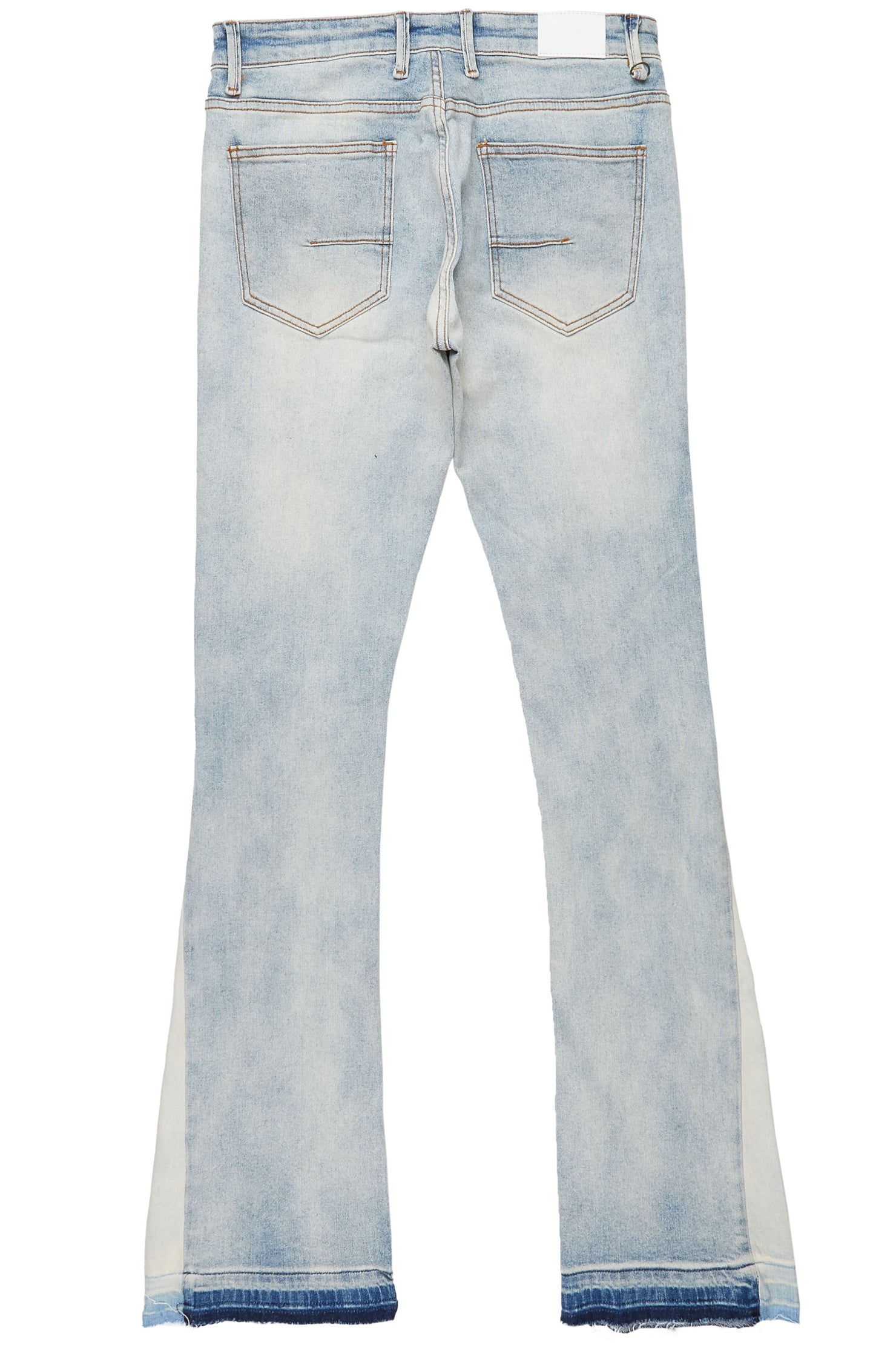 Yael Blue Stacked Flare Jean