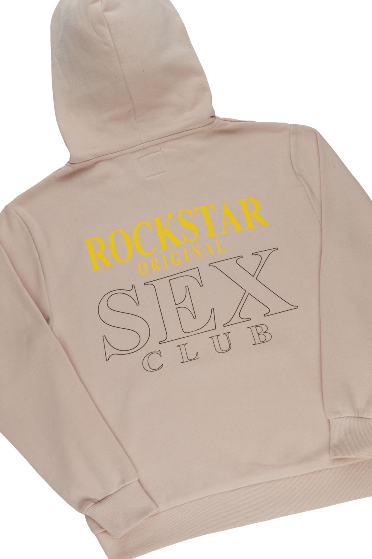 Yellakat Taupe Hoodie Short Set