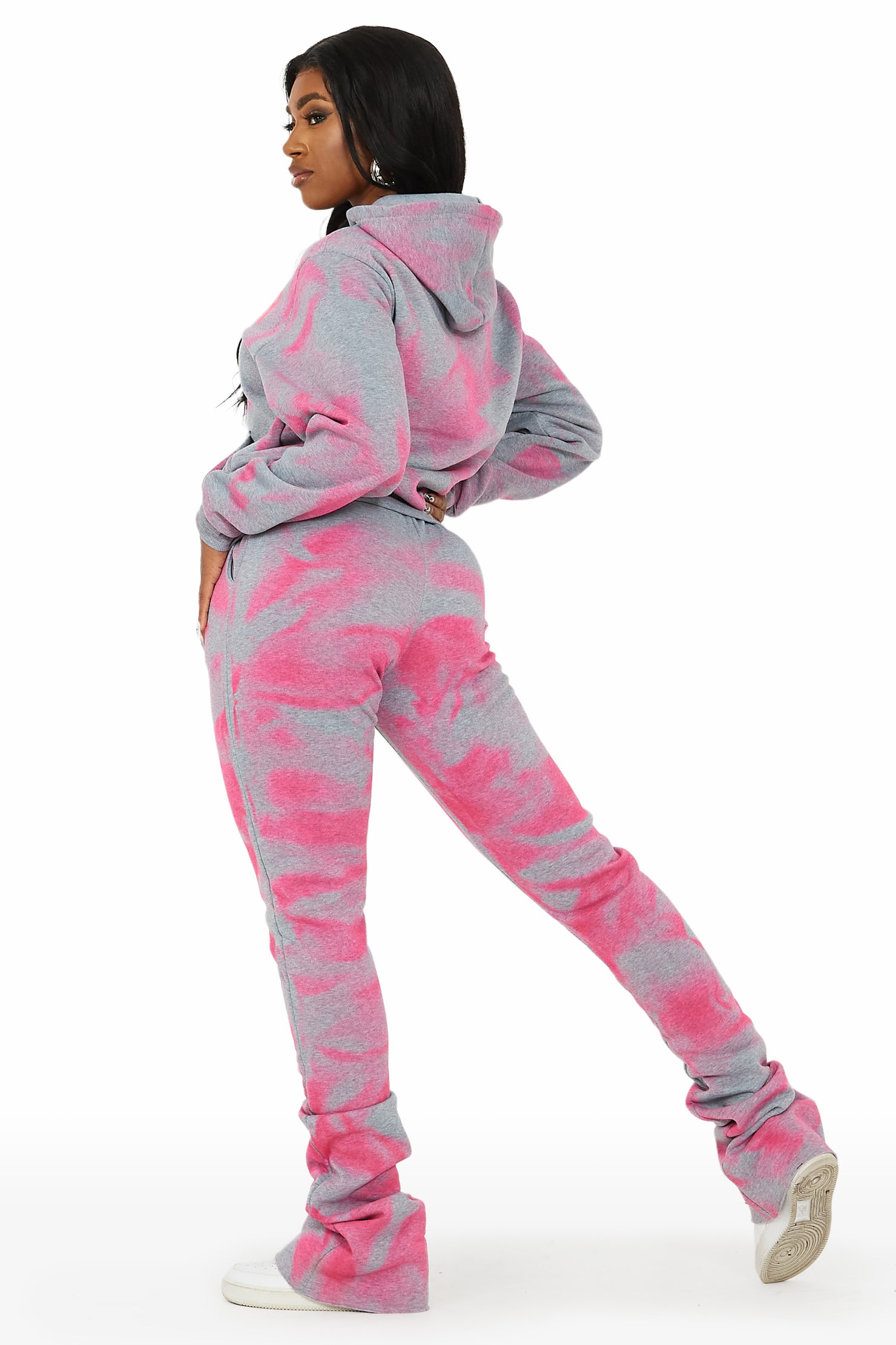Zenobia Heather Grey Super Stacked Trackset