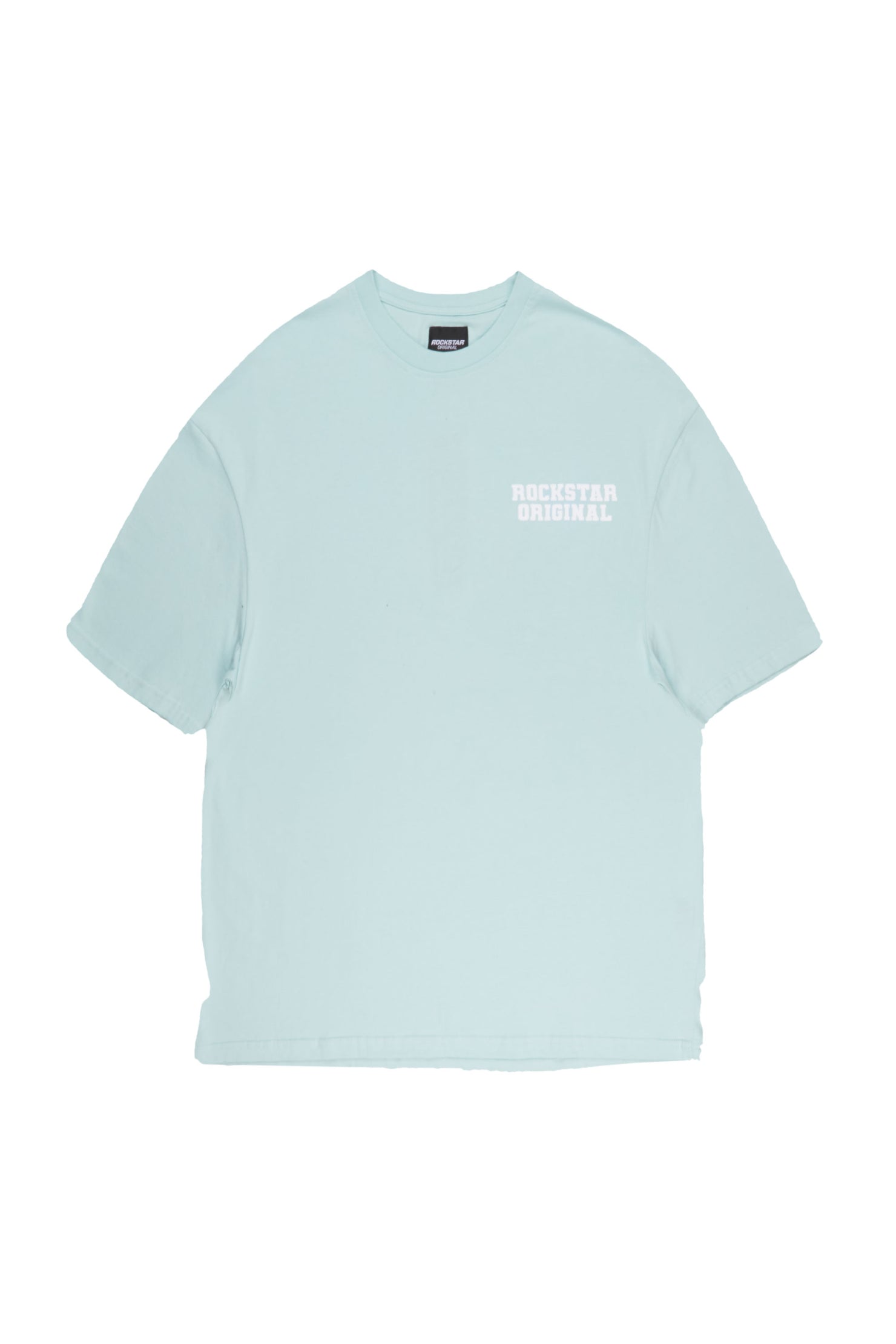 Zelly Aqua Oversized Graphic T-Shirt