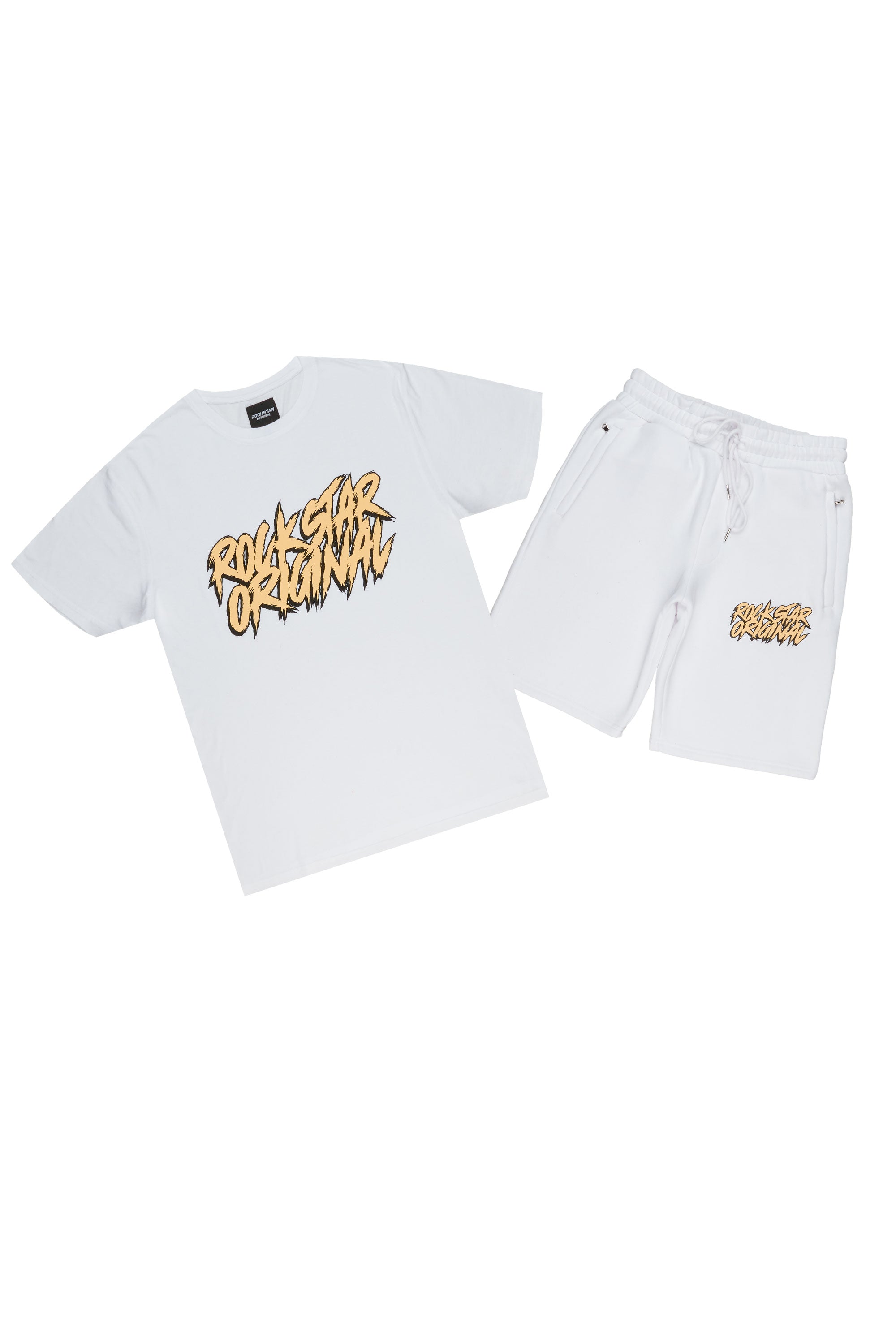Zustrand White T-Shirt Short Set