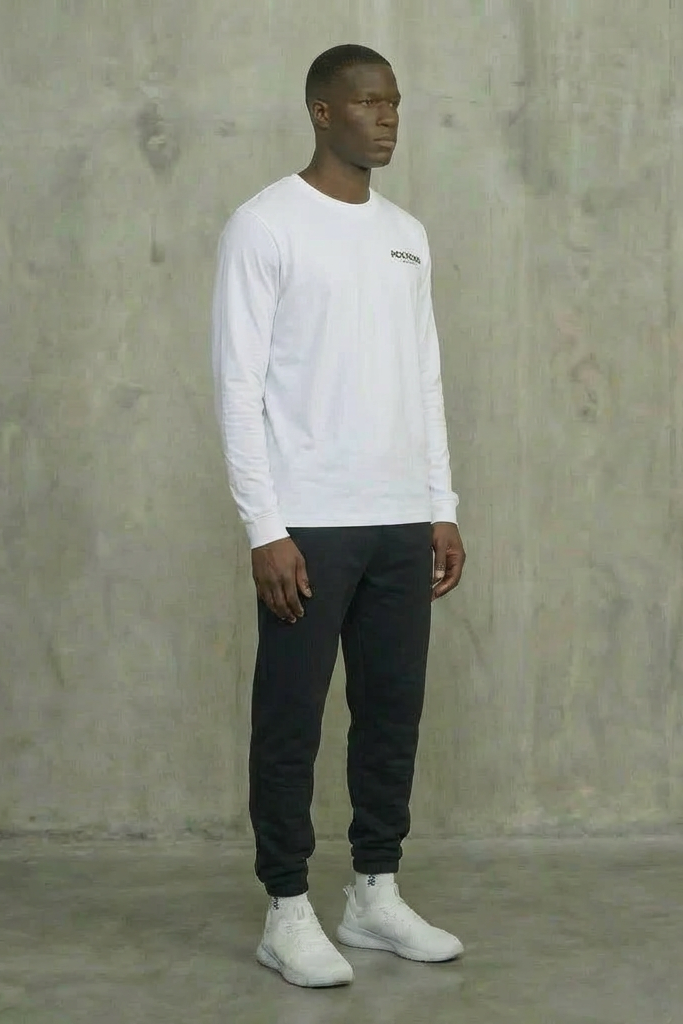 Limber White Long Sleeve T-Shirt
