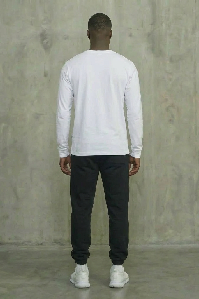 Limber White Long Sleeve T-Shirt