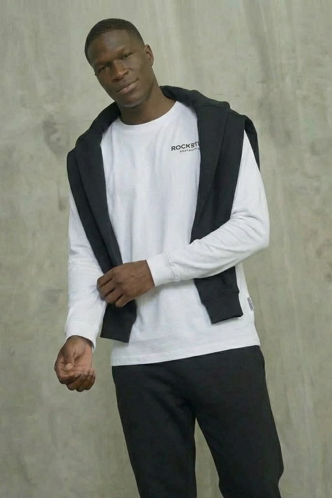 Limber White Long Sleeve T-Shirt