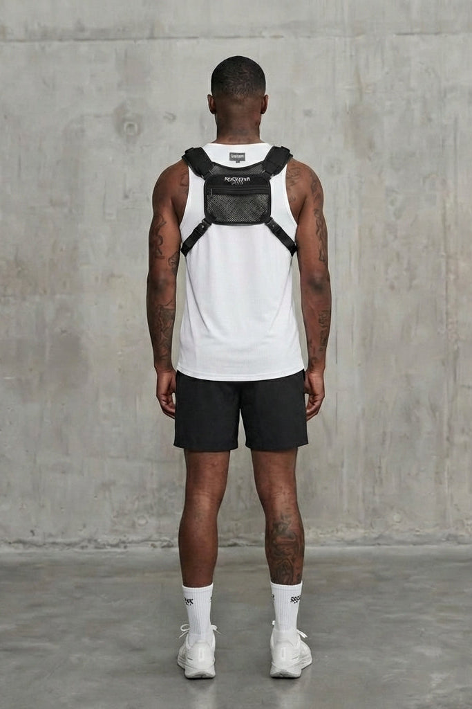 Boost Black Chest Bag