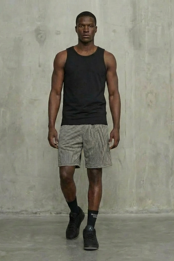 Flow Black Tank Top