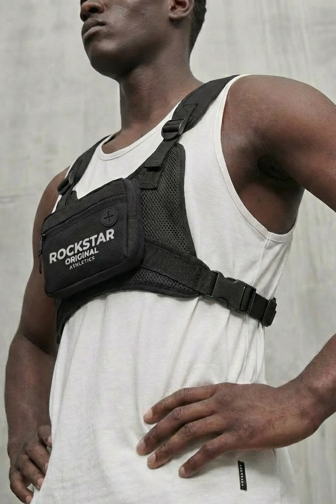 Boost Black Chest Bag