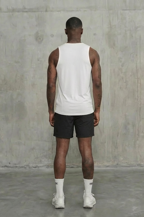 Flow White Tank Top