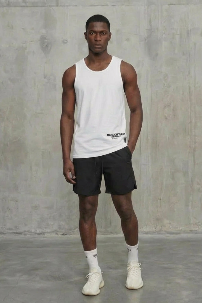 Flow White Tank Top