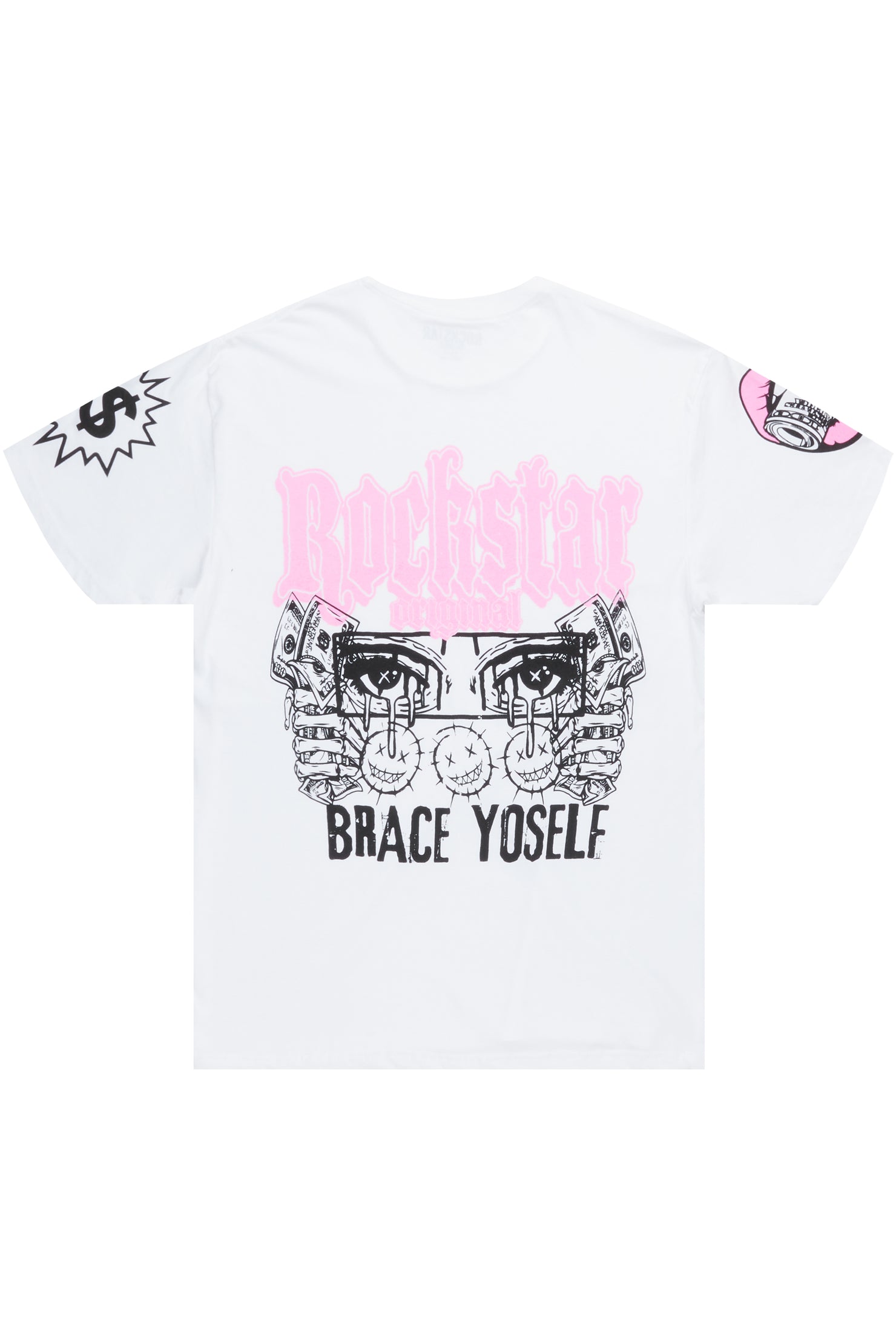Kayosska White Graphic T-Shirt