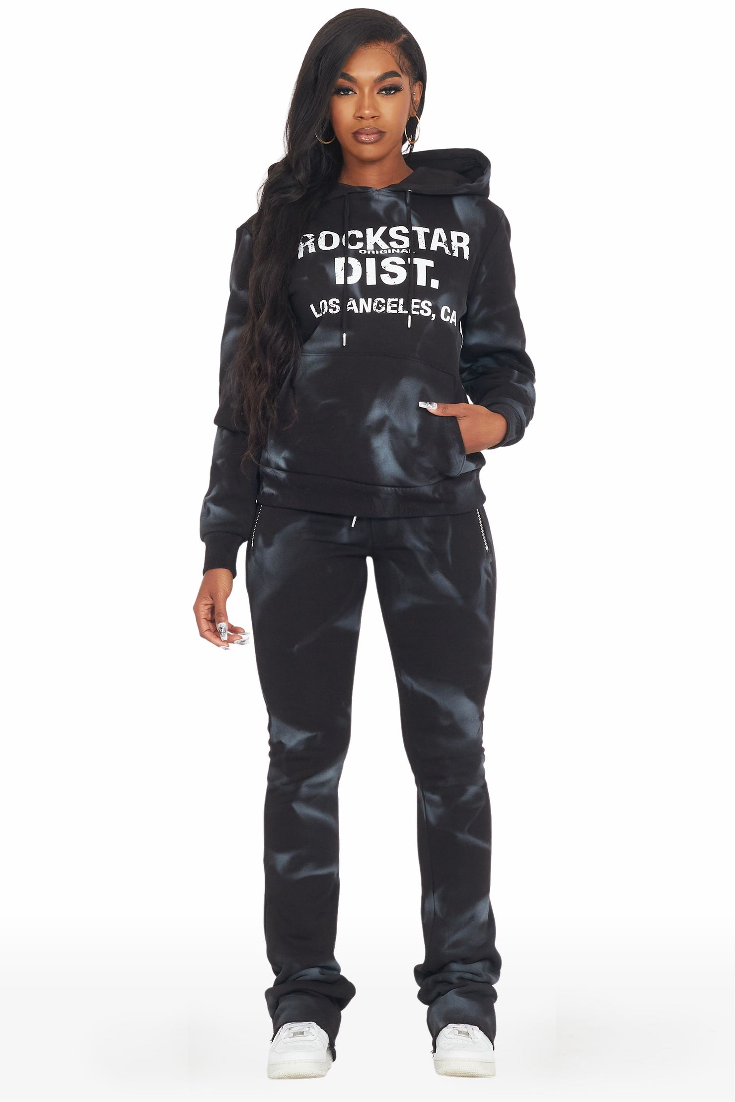 Nellah Black Super Stacked Trackset