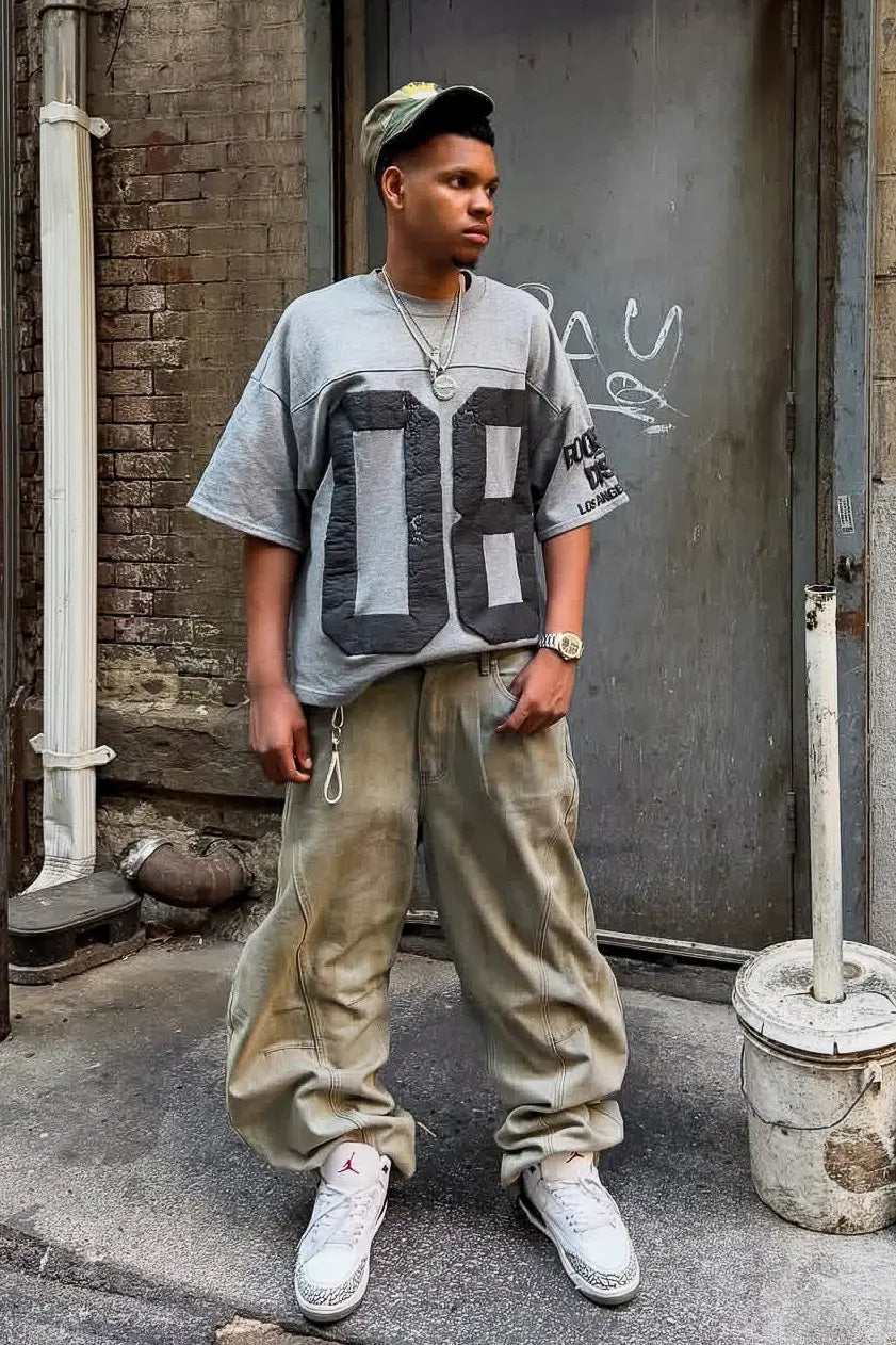 Malix Tint Blue Barrel fit Jean