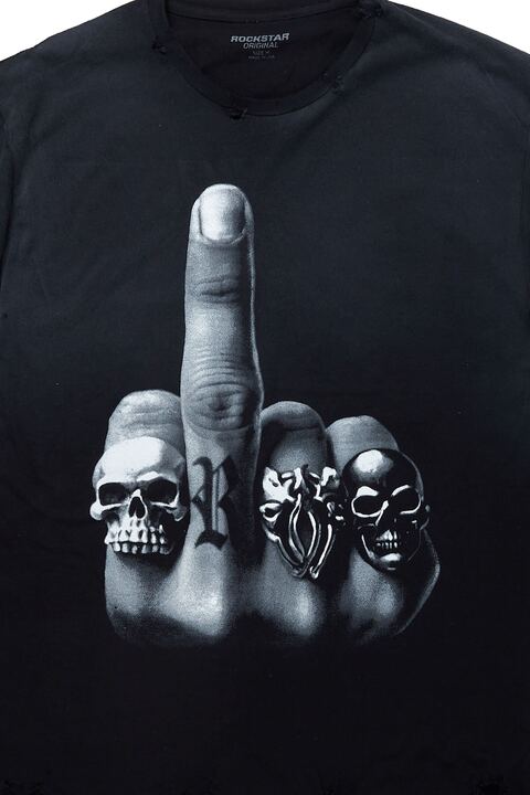 Marteka Black Oversized T-Shirt