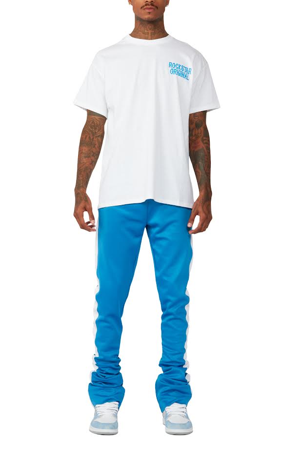 Deeler Blue T-shirt/Super Stacked Set