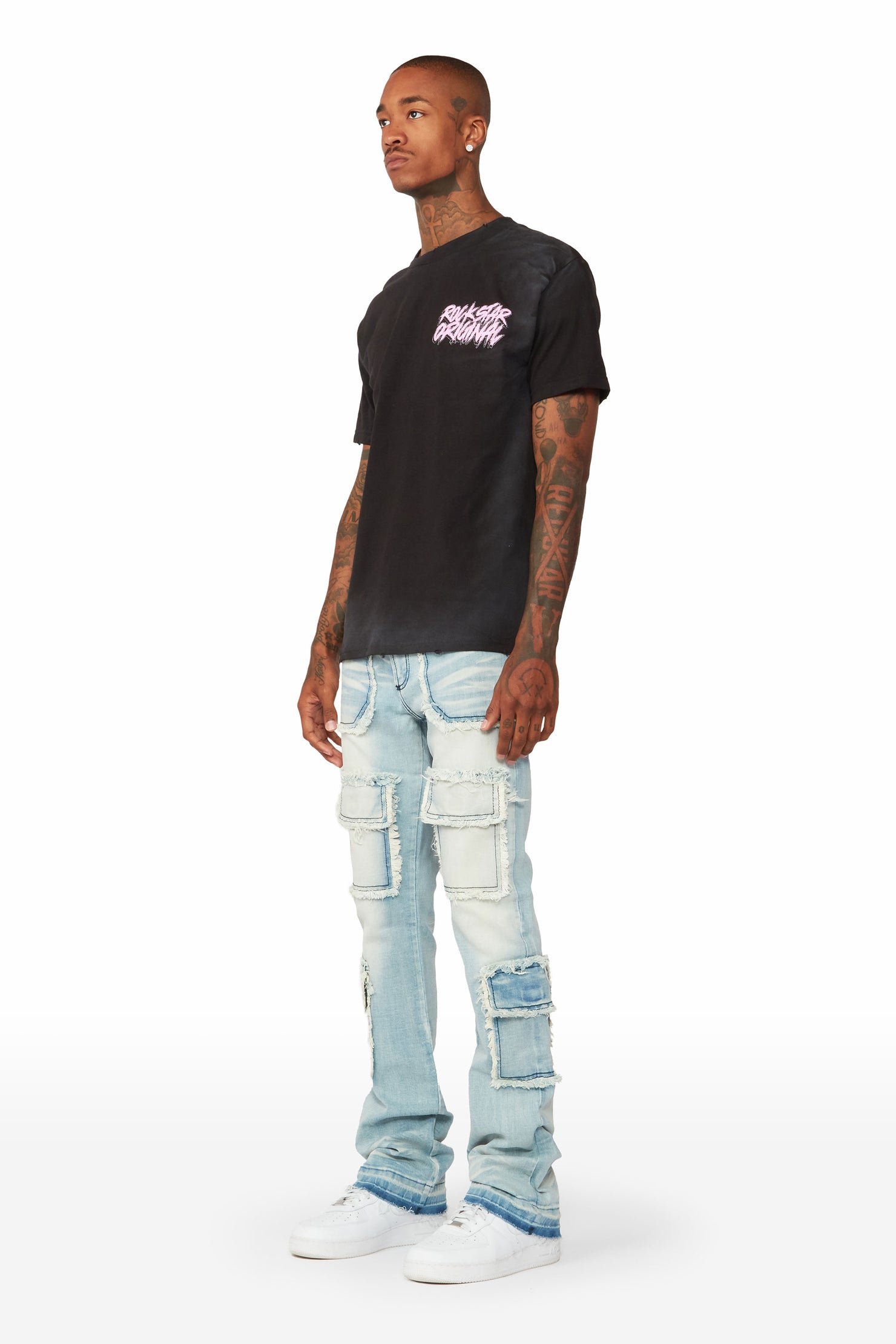 Dastard Black Graphic T-Shirt