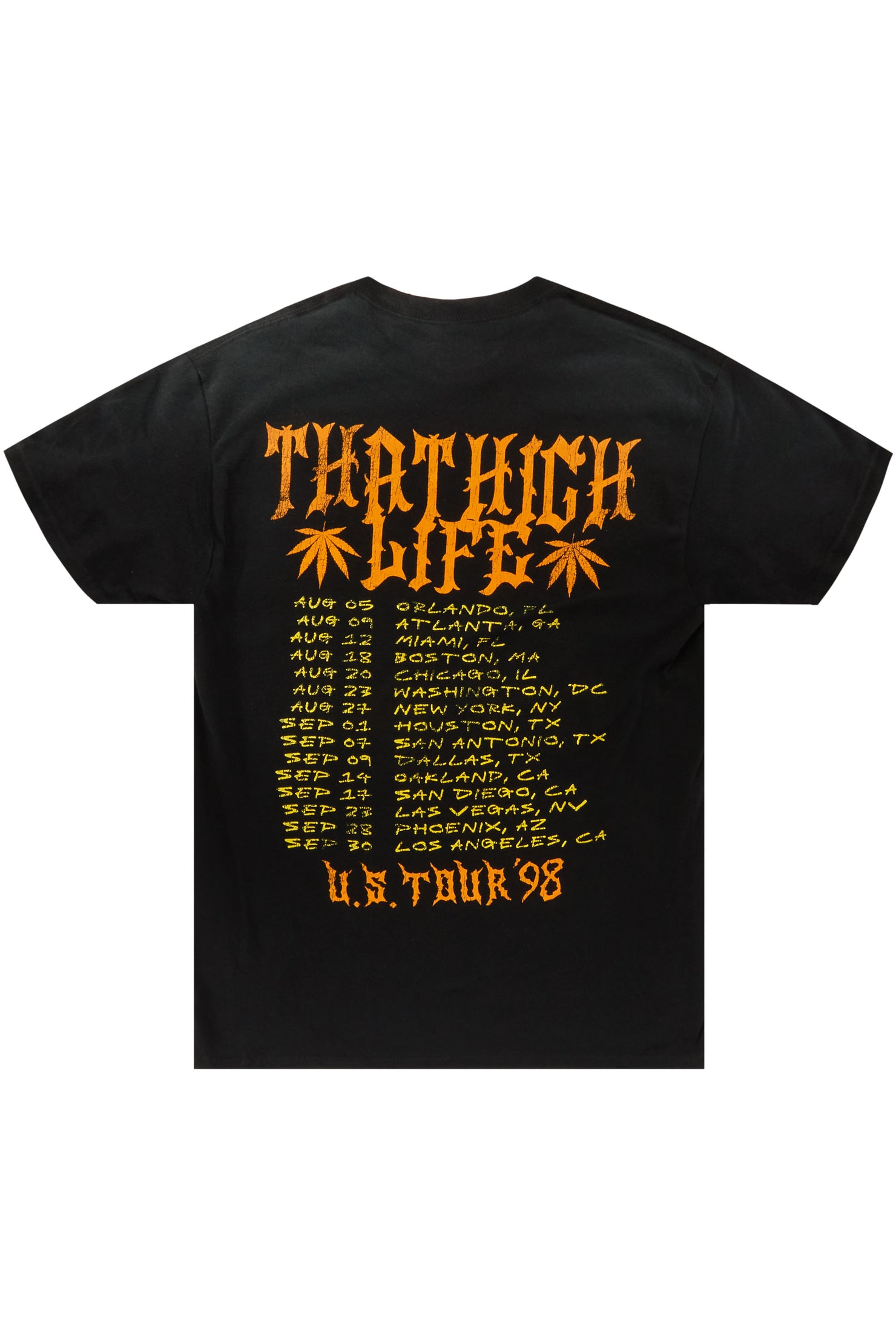 Manitol Black Graphic T-Shirt