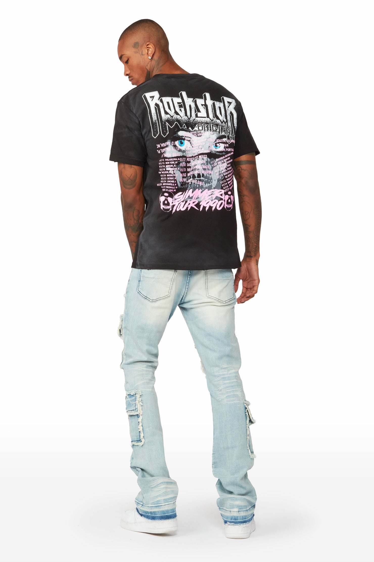 Dastard Black Graphic T-Shirt