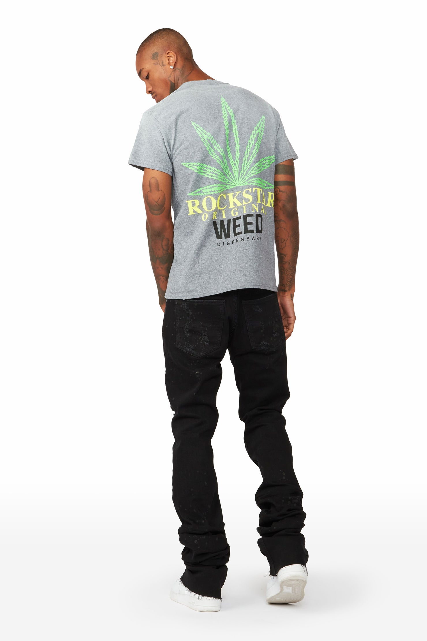 Chong Grey Graphic T-Shirt