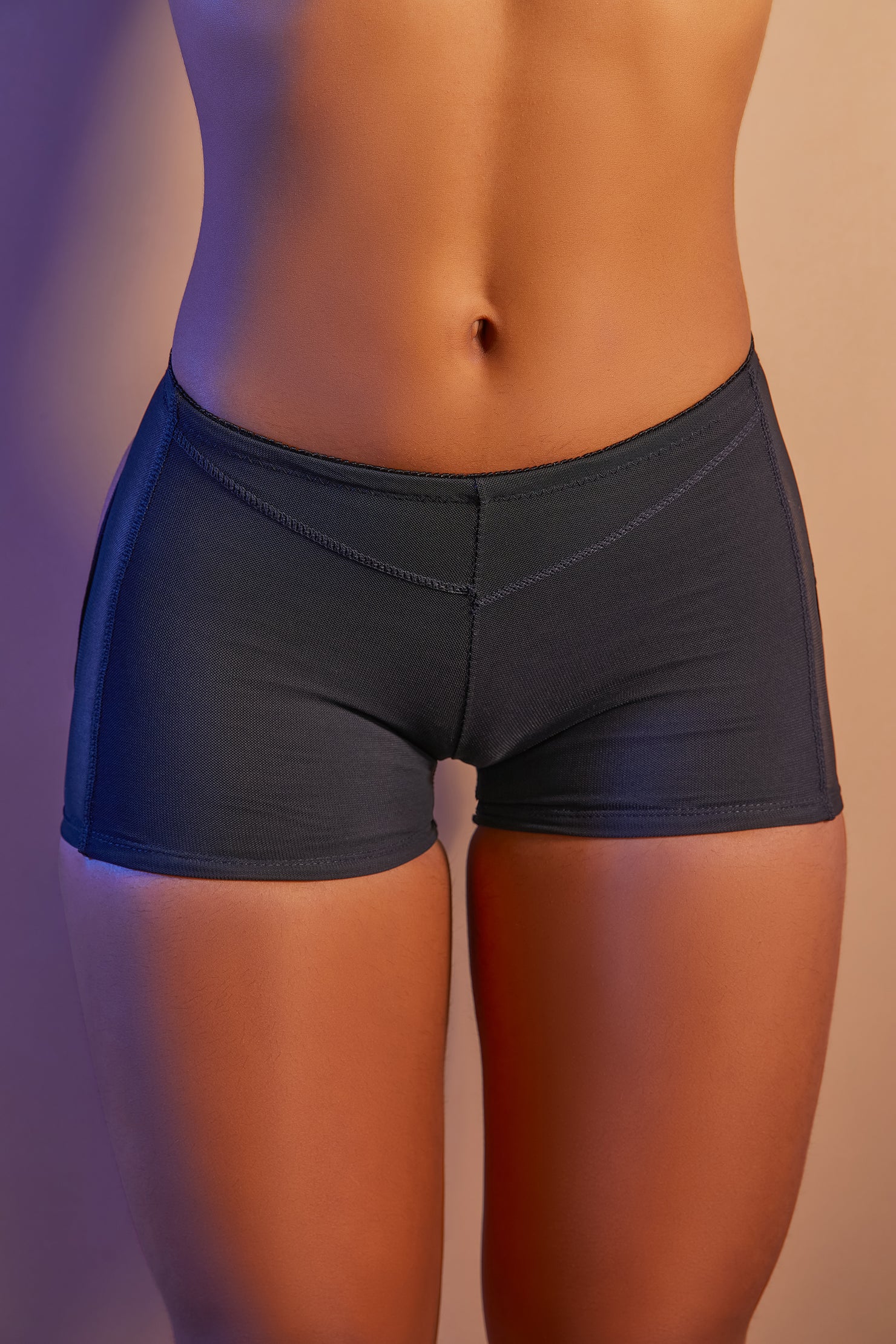 Butt Lifter Boy Short-Black