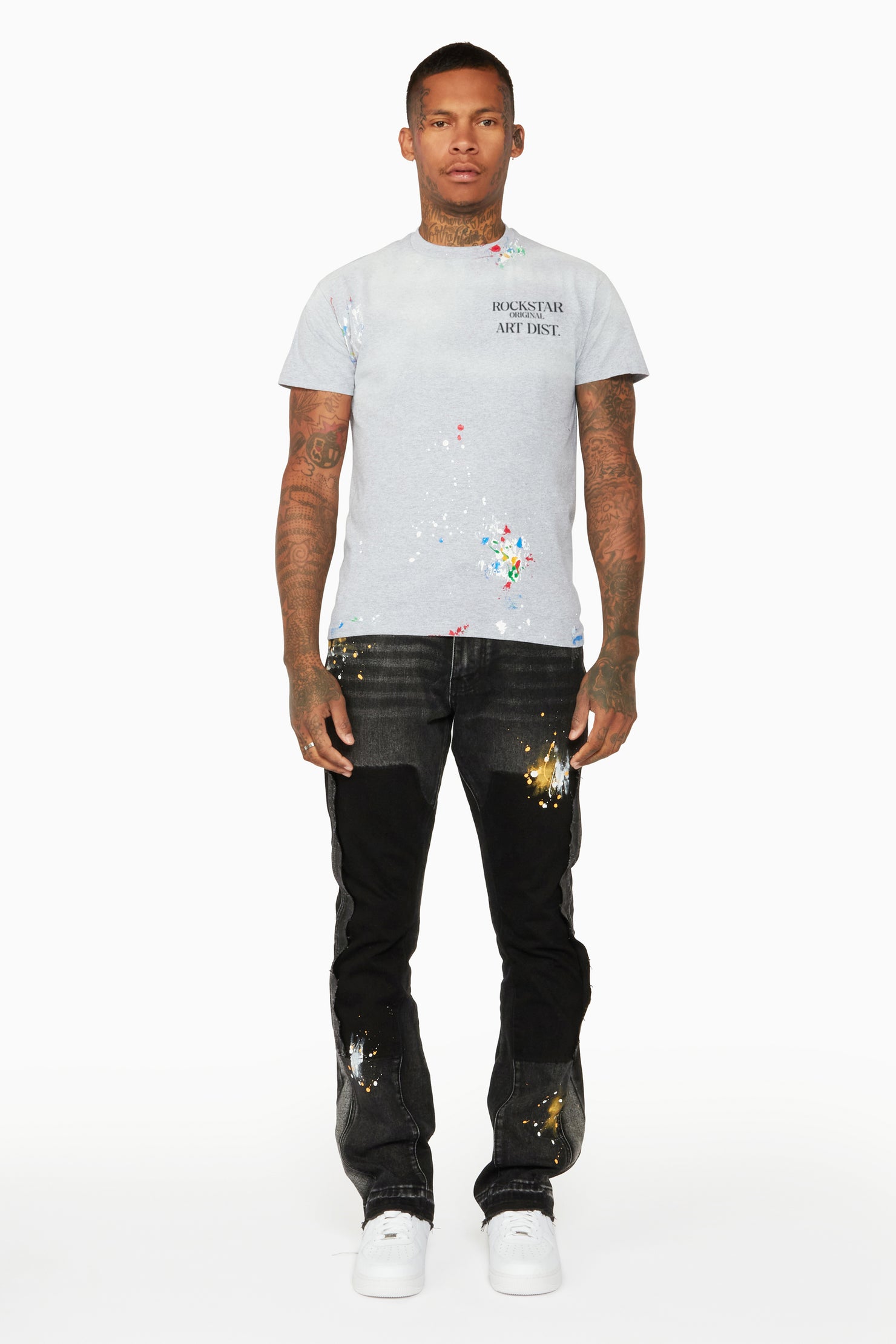 Palmer Grey Graphic T-Shirt