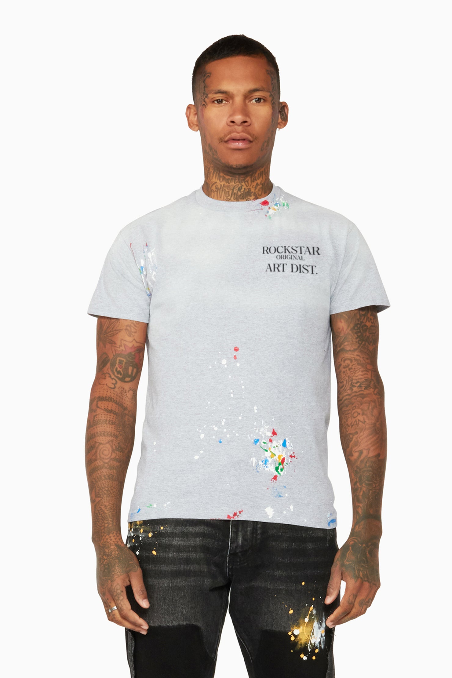 Palmer Grey Graphic T-Shirt