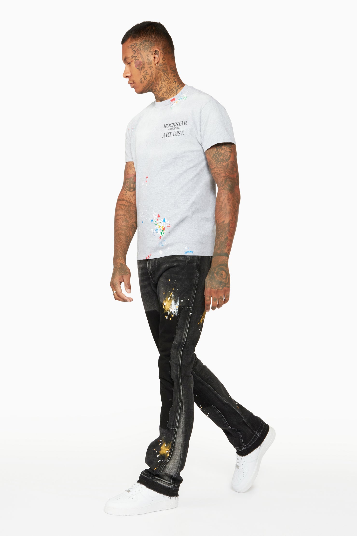 Palmer Grey Graphic T-Shirt